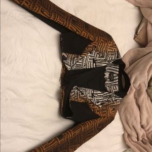 Bebe cropped jacket size 6